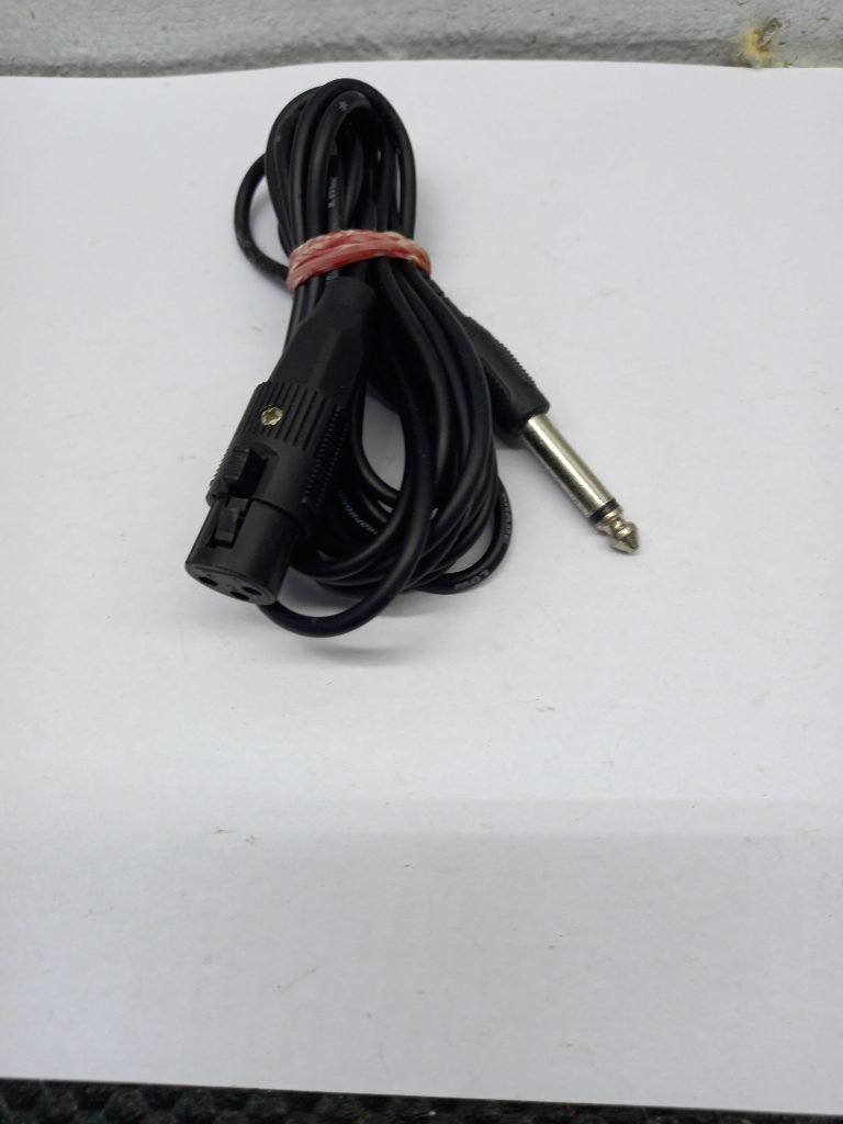 Cable de audio XLR hembra a 1/4 macho variado